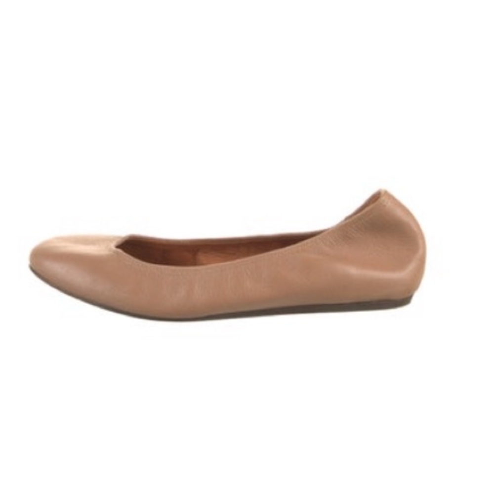 Lanvin Tan Leather Ballet Flats Size 9 (fits like 8.5)